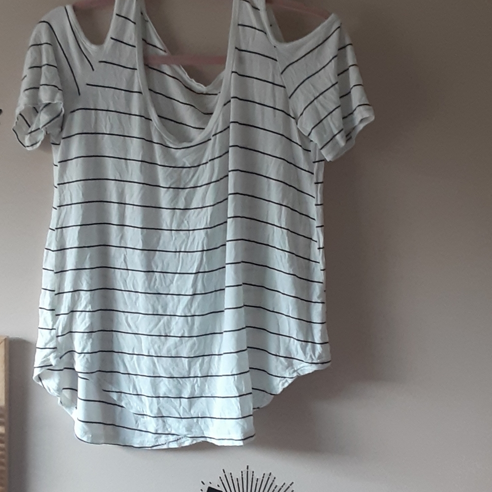 Open Shoulder Shirt